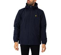 Lyle & Scott Mens Zip Through Hooded Jacket - Navy - Size Medium