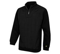 Lyle & Scott Mens Hybrid Quilted Breathable Quarter Zip Sweater 56% OFF RRP