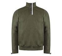 Lyle & Scott Mens Khaki Sweater Cotton - Size Small