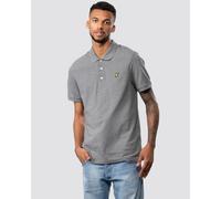 Lyle & Scott Mens Light Mist Plain Polo Shirt - Cream - Size Small