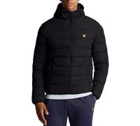 Lyle & Scott Mens Lightweight Full Zip Casual Puffer Jacket - Dark Navy - M