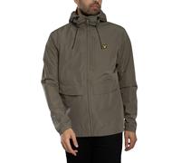 Lyle & Scott Men's Lightweight Hooded Zip Through Jacket, Green