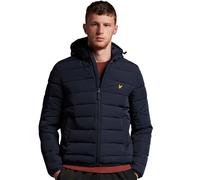 Lyle & Scott Mens Lightweight Puffer Jacket in Navy - Size X-Small