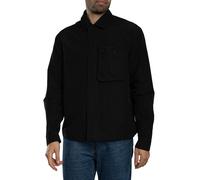 Lightweight Ripstop Overshirt Jet Black XL