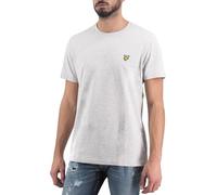 Lyle & Scott Men's Logo Plain T-Shirt, Grey (Light Grey Marl), Small