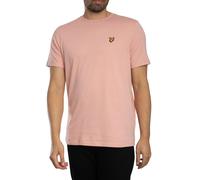 Lyle And Scott Vintage Mens Plain T-Shirt Pink Grapefruit L