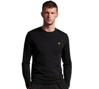 Lyle & Scott Longsleeved T-Shirt Z865 Plain Jet Black M