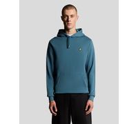 Lyle & Scott Mens Loopback Cotton Hoodie - Blue - Size 2XL