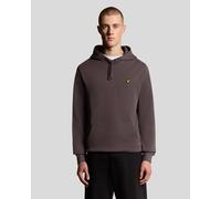 Lyle & Scott Mens Loopback Cotton Hoodie - Brown - Size 2XL