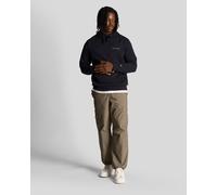 Genuine Lyle & Scott Mens Hoodie Sweatshirt Loopback Jumper Embroidered Logo