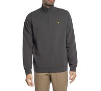 Lyle & Scott Men's Loopback Quarter Zip Sweatshirt, Grey