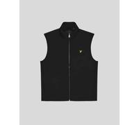 Lyle & Scott Mens Mesh-Back Softshell Gilet - Black - Size 3XL