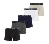Lyle & Scott Mens Miller Regular Boxer Briefs (Pack of 5) GT26274