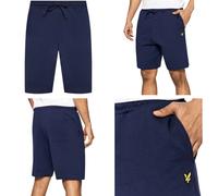 Lyle & Scott Mens Navy Core Fleece Shorts Size UK Medium 34" Waist ML414VOG Z99