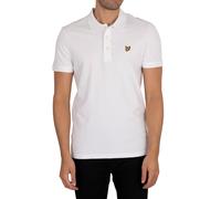 Lyle & Scott Men's Organic Cotton Plain Polo Shirt, White