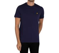 Lyle & Scott Plain Short Sleeve T-shirt Blue L Men