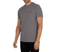 Organic Cotton Plain T-Shirt Mid Grey Marl XL