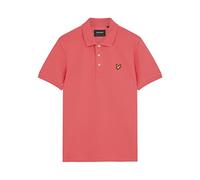 Lyle & Scott Men's Organic Cotton Polo Shirt, Electric Pink, M