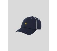Lyle & Scott Mens Piped Cap - Navy - One Size