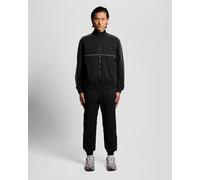Lyle & Scott Mens Piped Track Pants - Black - Size Large