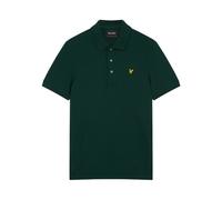 Lyle & Scott Men's Plain Polo Shirt in Dark Green | Size: 2XL Lyle & Scott Dark Green 2XL