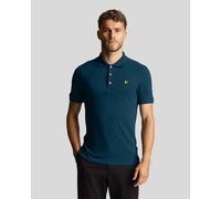 Lyle and Scott Mens Apres Navy Plain Polo Shirt