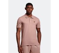 Lyle & Scott Mens Short Sleeve Polo Shirt Huttonpink M