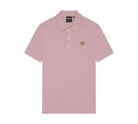 Lyle & Scott Men's Plain Polo Shirt in Pink | Size: Small Lyle & Scott Pink S