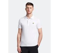 Lyle & Scott Mens Plain Polo Shirt White 2XL