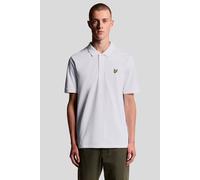 Lyle & Scott Men's Plain Polo Shirt White | Size: Large Lyle & Scott White L