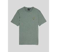 Lyle & Scott Mens Plain T-Shirt - Green Cotton - Size 3XL