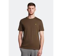 Lyle And Scott Vintage Mens Plain T-Shirt Olive XS