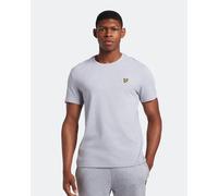 Lyle & Scott Mens Plain T-Shirt in Grey Cotton - Size X-Small