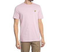 Lyle and Scott Mens Pink Light Plain T-Shirt