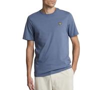 Lyle & Scott Mens Plain T-Shirt (UK, Alpha, XXL, Regular, Regular, Mist Blue)