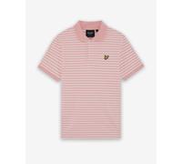 Lyle & Scott Mens Polo Shirt in Coral Cotton - Size X-Large