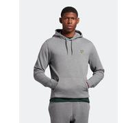 Lyle & Scott Mens Pullover Hoodie in Grey Cotton - Size X-Large