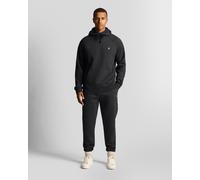 Lyle & Scott Mens Racked Jogger in Black Cotton - Size X-Large