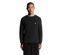 Lyle and Scott Men's Rib Crew Neck Jumper L Black