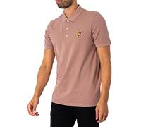 Lyle & Scott Mens Short Sleeve Polo Shirt Huttonpink M