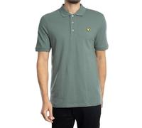 Lyle and Scott Mens Green Mercurial Plain Polo Shirt