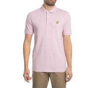 Lyle & Scott Plain Polo Shirt Pink Light size XL | Casual Shirts Outlet | Men | Pink XL