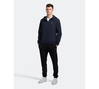 Lyle & Scott Mens Slim Sweatpant in Black Cotton - Size X-Large