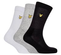 Lyle & Scott Mens Socks Hamilton 3 Pack Sport Trainer Sock 7-11 UK