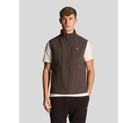 Lyle & Scott Mens Softshell Gilet in Grey - Size Large