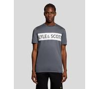 Lyle & Scott Mens Sports Chest Logo T-Shirt - Grey - Size Large