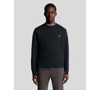 Lyle & Scott Mens Sports Globe Print Sweatshirt - Navy Cotton - Size X-Small