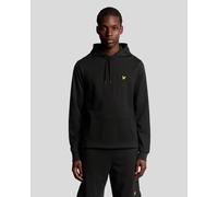 Lyle & Scott Mens Sports Lightweight Hoodie - Black Viscose - Size Medium