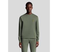 Lyle & Scott Mens Sports Lightweight Sweatshirt - Green viscose - Size Large