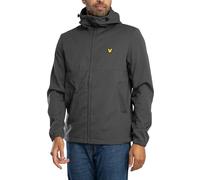 Lyle & Scott Men's Sports Windbreaker Full Zip Jacket, Granite, M